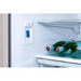 Hallman Industries 30 Inch Panel Ready Built-In Bottom Freezer Refrigerator with Water Dispenser Interior filtered water dispenser