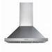 Hallman Ventilation Hood 48 Inch Wall Mount Stainless Steel Font View