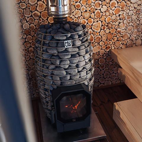 HUUM Hive Flow LS Sauna Stove Lifestyle