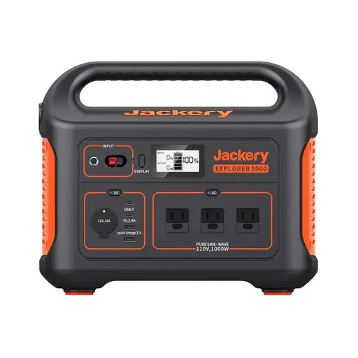 Jackery Explorer 1000 Portable Power Station - Portable