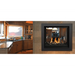 Kingsman MCVST42 34 Inch Clean View See-Through Direct Vent Gas Fireplace with Millivolt Ignition Kitchen Area