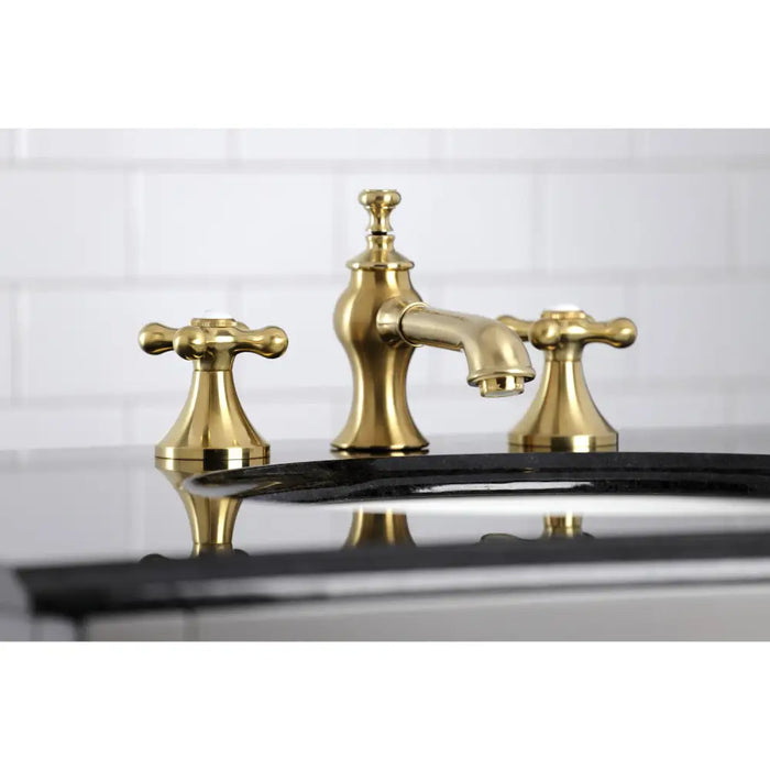 Kingston Brass kc706xax-P Two-Handle 3-Hole Deck Mounted