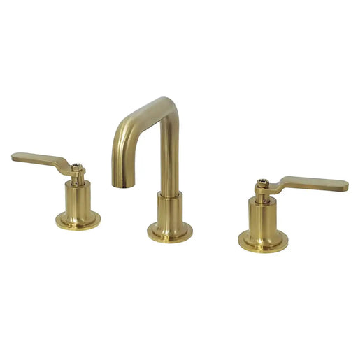 Kingston Brass ks142klx-P Two-Handle 3-Hole Deck Mount