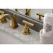 Kingston Brass Ks494xcml-p Two-handle 3-hole Deck Mounted