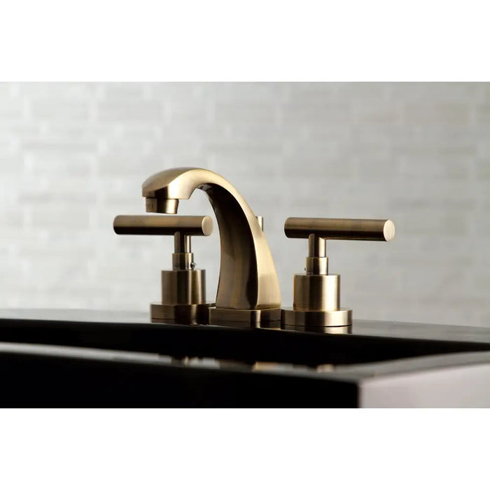 Kingston Brass Ks494xcml-p Two-handle 3-hole Deck Mounted