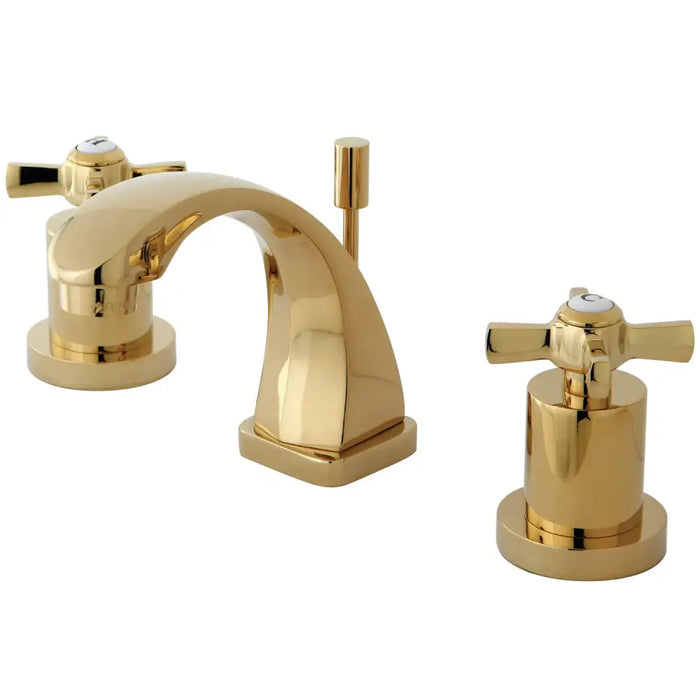 Kingston Brass ks494xzx-P Two-Handle 3-Hole Deck Mounted