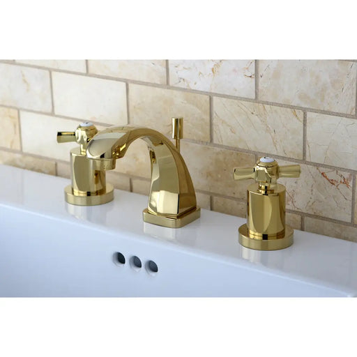 Kingston Brass ks494xzx-P Two-Handle 3-Hole Deck Mounted