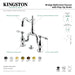 Kingston Brass ks797xtal-P Tudor Two-Handle 3-Hole Deck