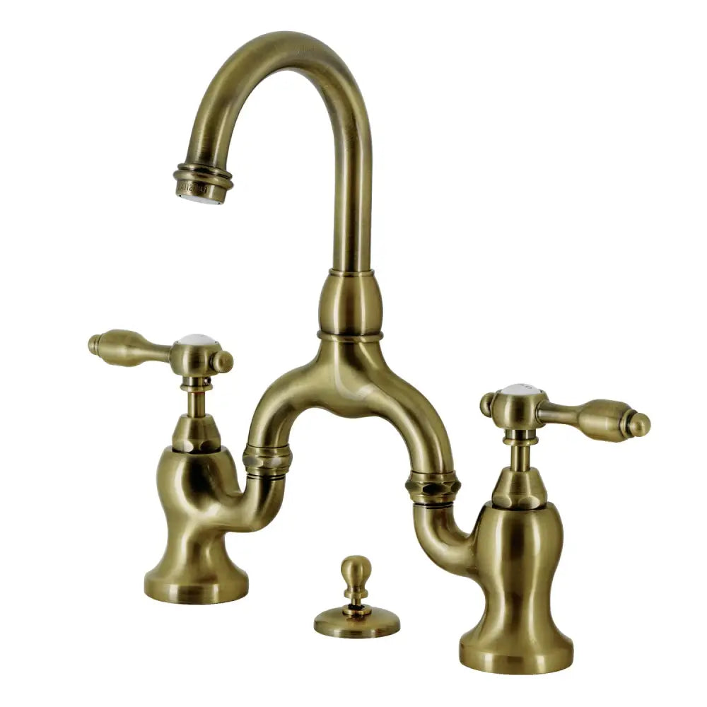 Kingston Brass KS799XTAL-P Tudor Two-handle 3-hole Deck