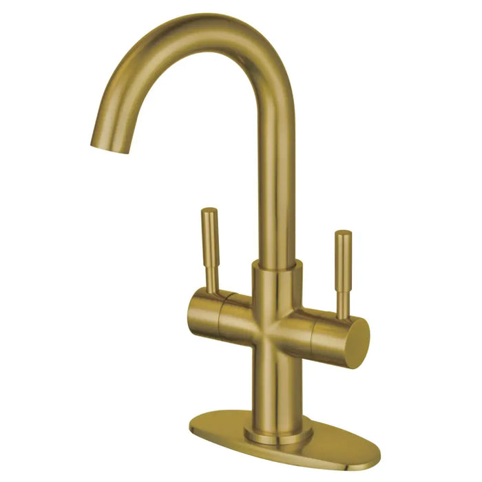Kingston Brass ls845xdl-P Two-Handle 1-Hole Deck Mount
