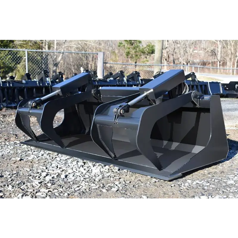 Buy Loflin Fabrication Compact Tractor Grapple Bucket The Trade — The Trade Table