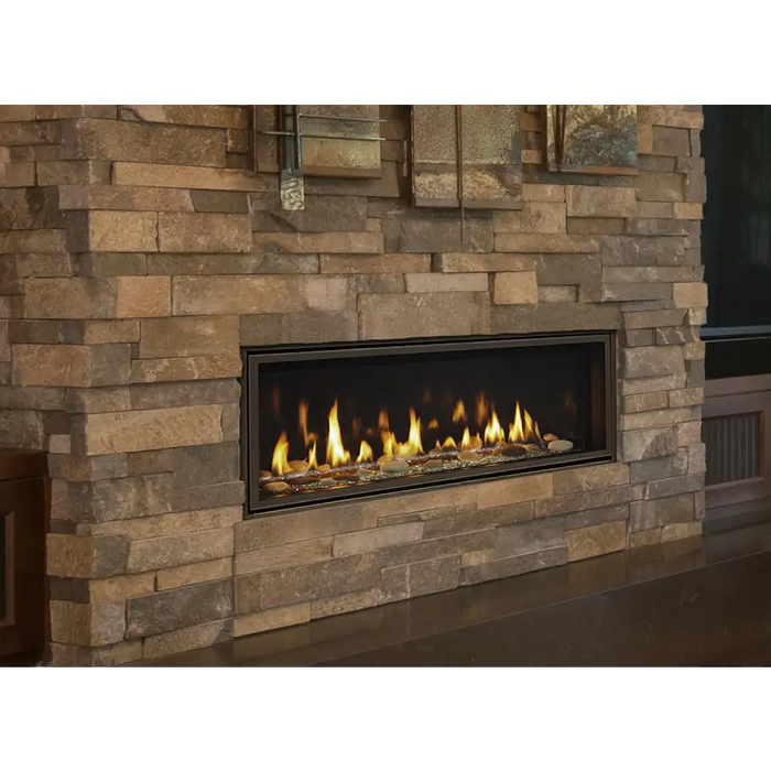 Majestic 48 Inch Echelon II Linear Contemporary Direct Vent Natural Gas Fireplace with IntelliFire Touch Ignition System Single View