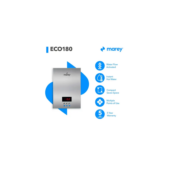 Marey Electric Tankless Water Heater 