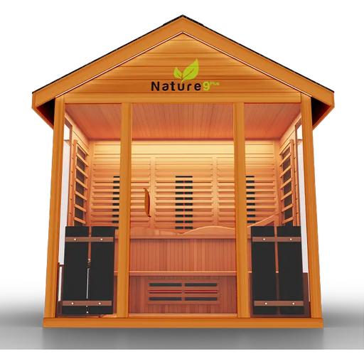 Nature 9 Plus - Hybrid - Outdoor Medical Sauna - Health & 