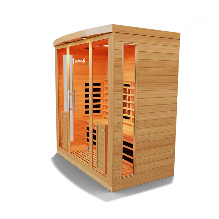 Medical Sauna 6 Infrared Sauna Left Side View