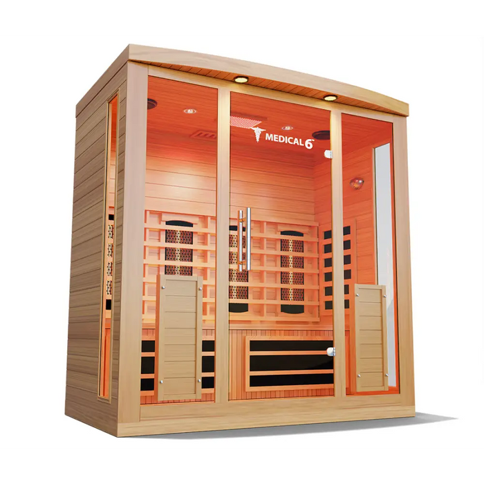 Medical Sauna 6 Infrared Sauna Lower Angle Right View