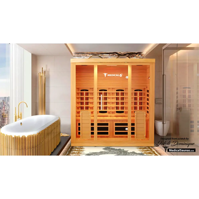 Medical Sauna 6 Infrared Sauna Bathroom 