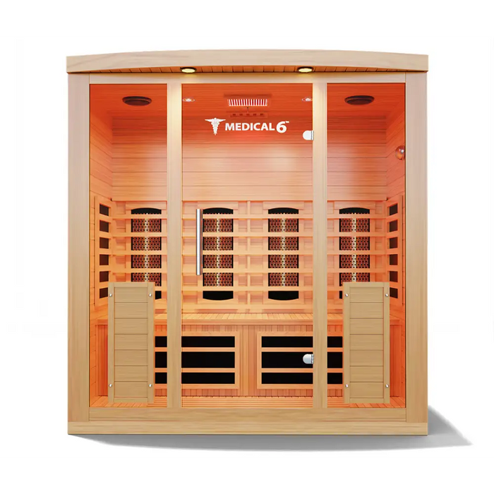 Medical Sauna 6 Infrared Sauna Front View