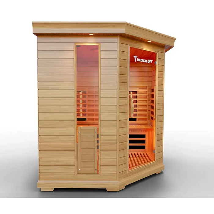 Medical Sauna 6 Plus Version 2.0 Infrared Sauna Left View