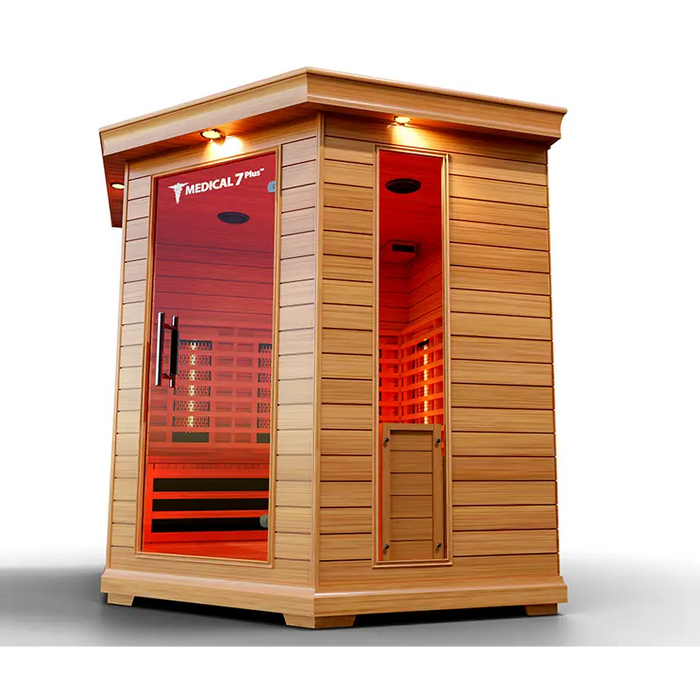 Medical Sauna 7 Plus Infrared Sauna Left View