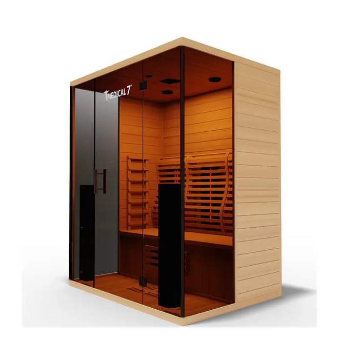 Medical Sauna 6 Infrared Sauna Whole Side Angle