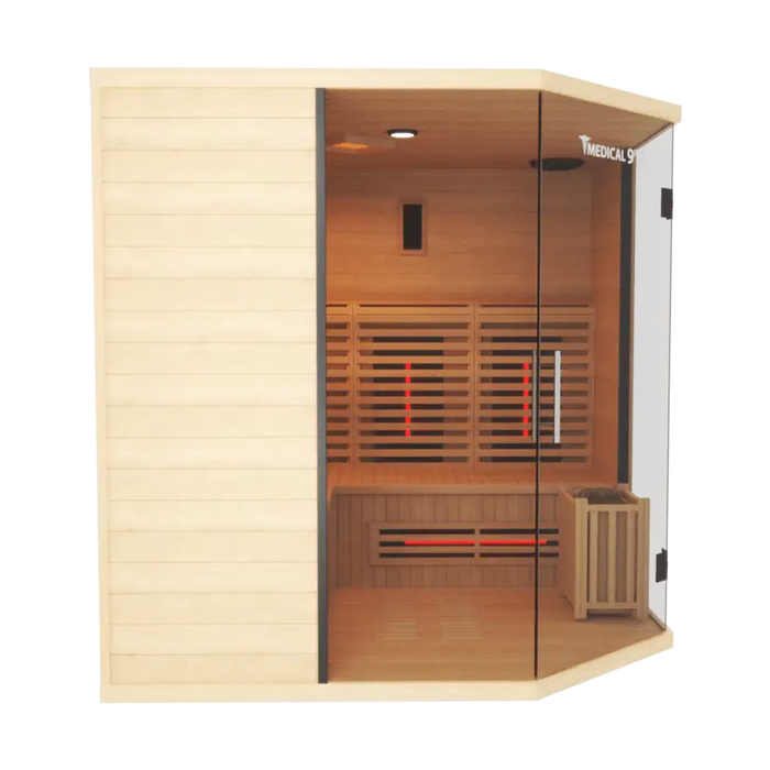 Medical Sauna 9 Plus Hybrid Indoor Sauna Right View