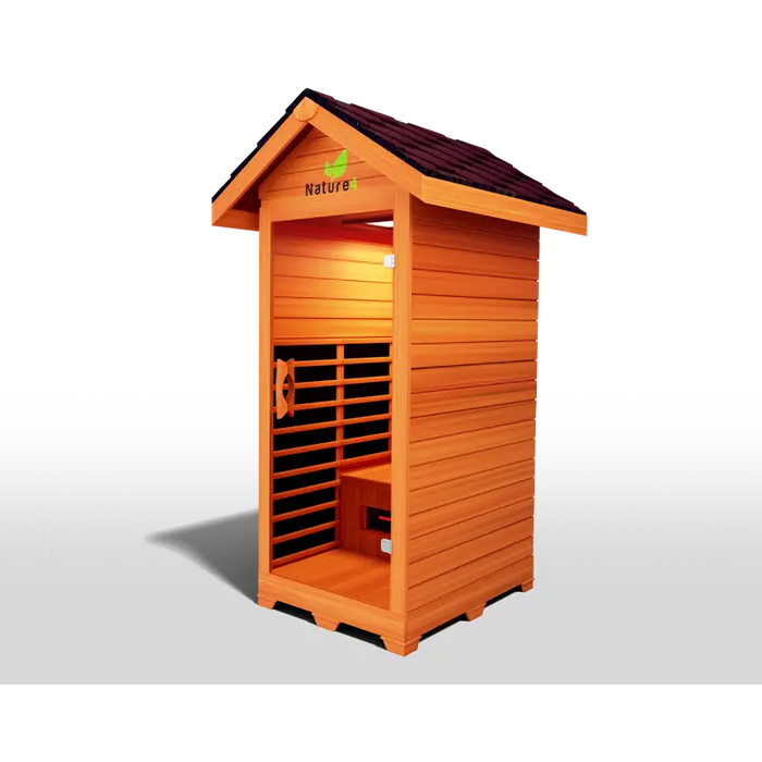 Medical Sauna Nature 4 Infrared Outdoor Sauna Right View