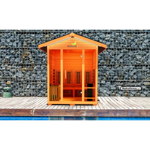 Medical Sauna Nature 7 Infrared Outdoor Hybrid Sauna Outdoor