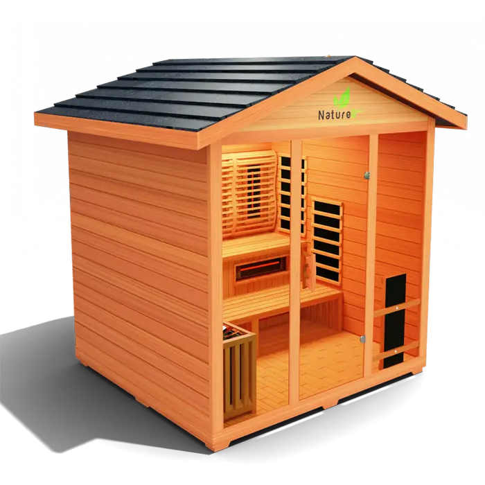 Medical Sauna Nature 9Plus Infrared Outdoor Hybrid Sauna