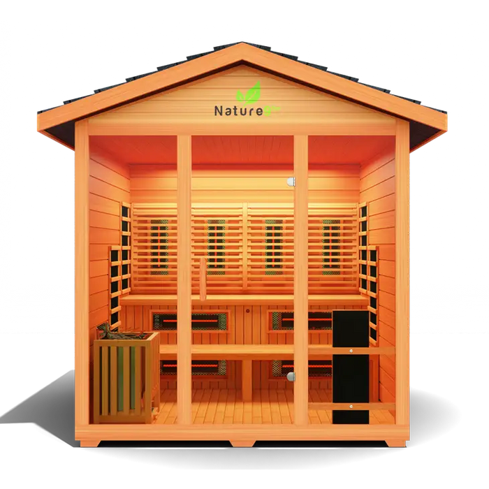 Medical Sauna Nature 9Plus V3 Frontview-1