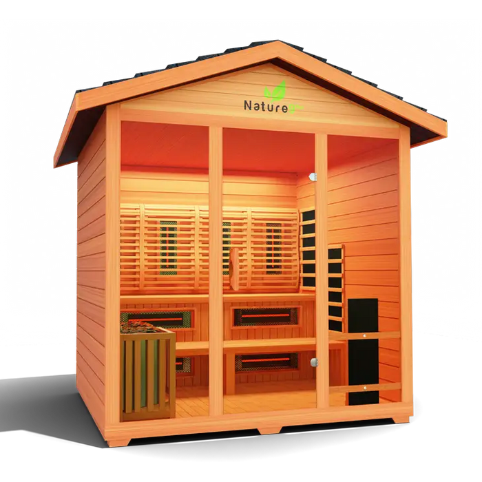 Medical Sauna Nature 9 Plus Outdoor Hybrid Sauna