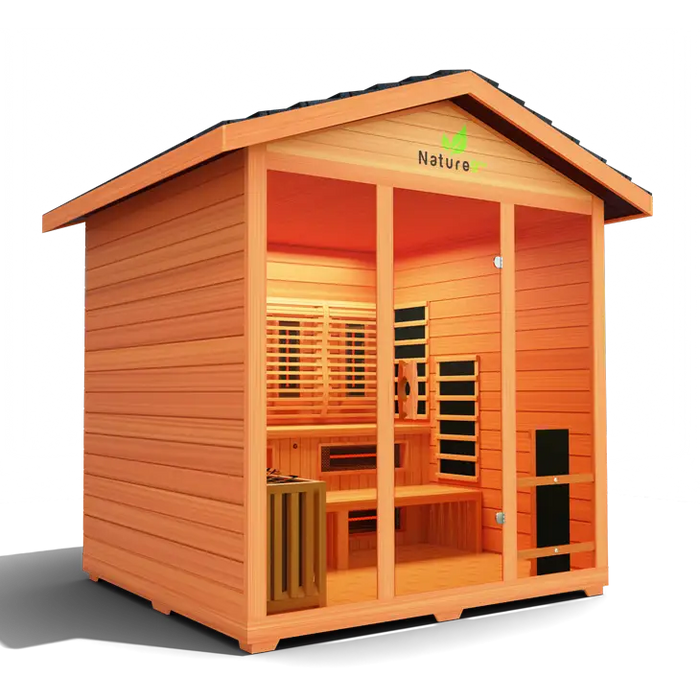 Medical Sauna Nature 9 Plus Infrared Outdoor Hybrid Sauna