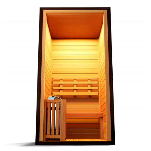 Medical Sauna Traditional 4 Steam Sauna Lower Angle View