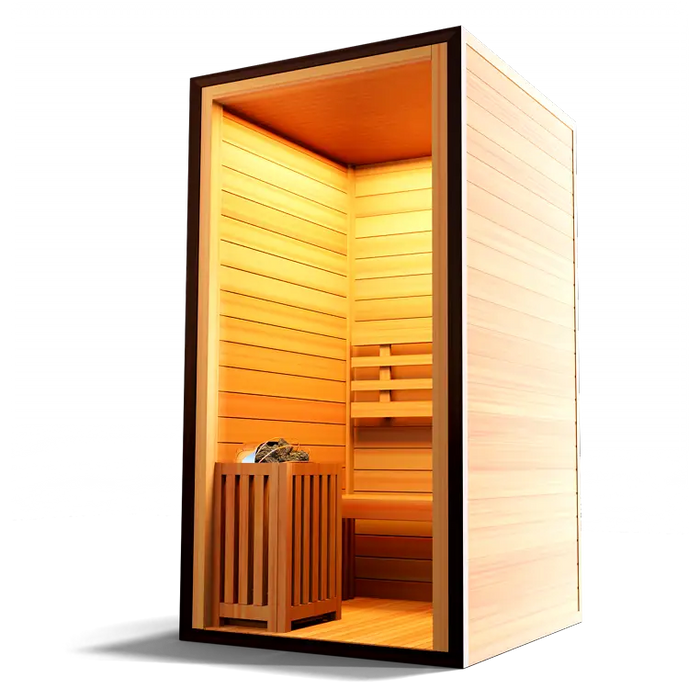 Medical Sauna Traditional 4 Steam Sauna Left  View