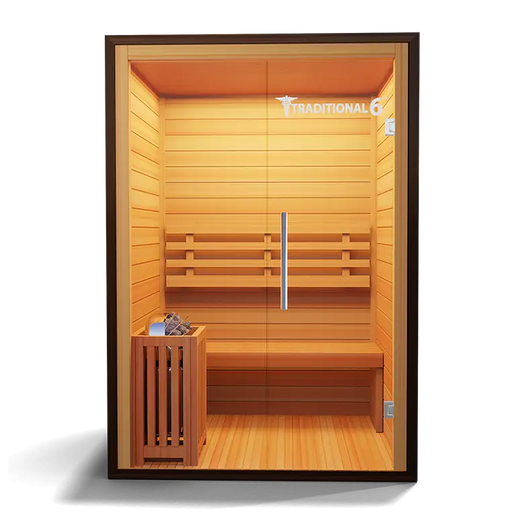 Medical Sauna Traditional 6 Steam Sauna Front View