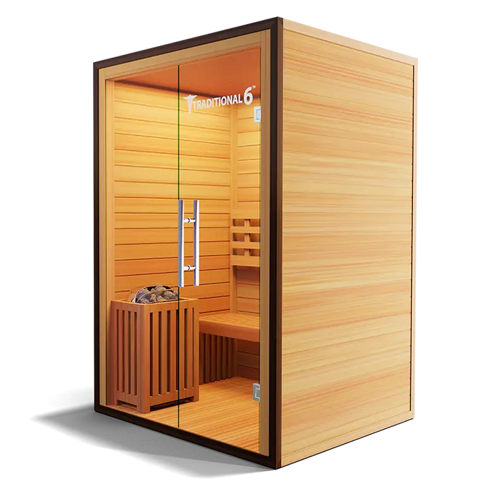 Medical Sauna Traditional 6 Steam Sauna Left View