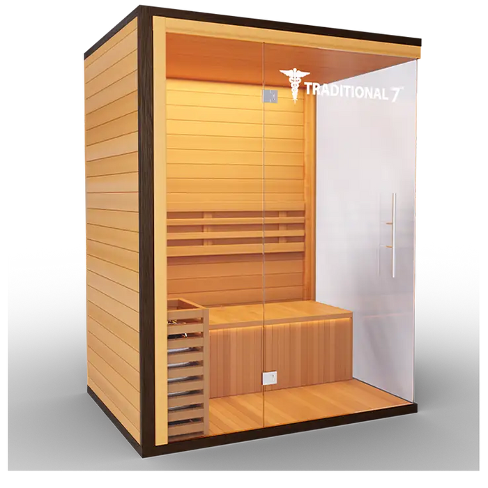 Medical Sauna Traditional 7 Steam Sauna Right View