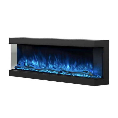 Modern Flames LPM-8016 80 Inch Landscape Pro Multi-Sided Built In Electric Fireplace