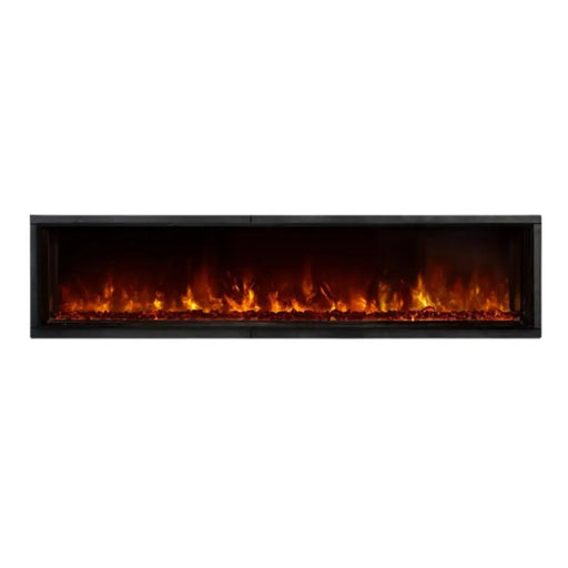 Modern Flames LFV2-100/15-SH 100 Inch Landscape Fullview 2 Built In Electric Fireplace