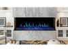 ORION 76 MULTI HELIOVISION FIREPLACE (9 DEEP - 18 VIEWING) -