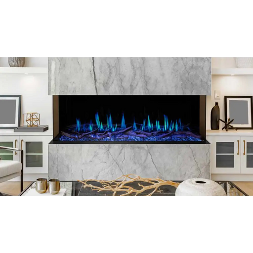 ORION 76 MULTI HELIOVISION FIREPLACE (9 DEEP - 18 VIEWING) -