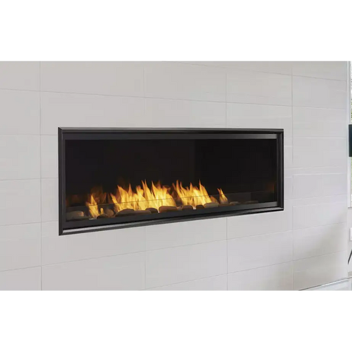 Monessen 42 Inch Artisan Reduced BTU Vent Free Linear Gas Fireplace with IPI Plus Side View