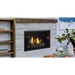 Monessen 42 Inch Attribute Universal Circulating Vent Free Firebox with Radiant Face and Multitonal Brown/Gray Reversible Interior Panels Side View