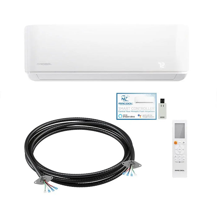 MRCOOL E Star DIY 4th Gen 12k BTU Ductless Mini-Split Air Handler - DIY-12-HP-WMAH-115C25