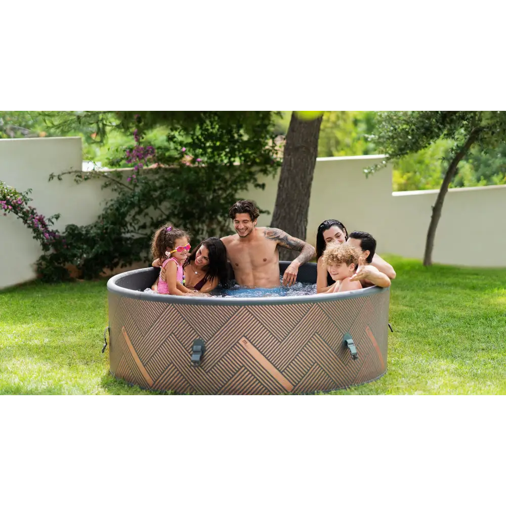 MSPA FRAME Mono Round 6 Person Inflatable Hot Tub Spa -