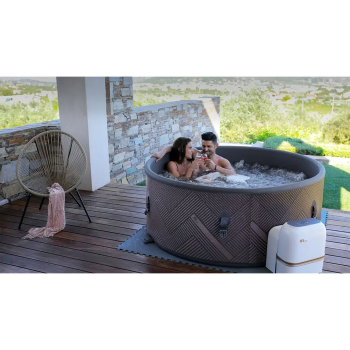 MSPA FRAME Mono Round 6 Person Inflatable Hot Tub Spa -