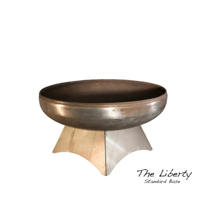 Liberty Fire Pit with Standard Base (Made in USA) - Outdoor 