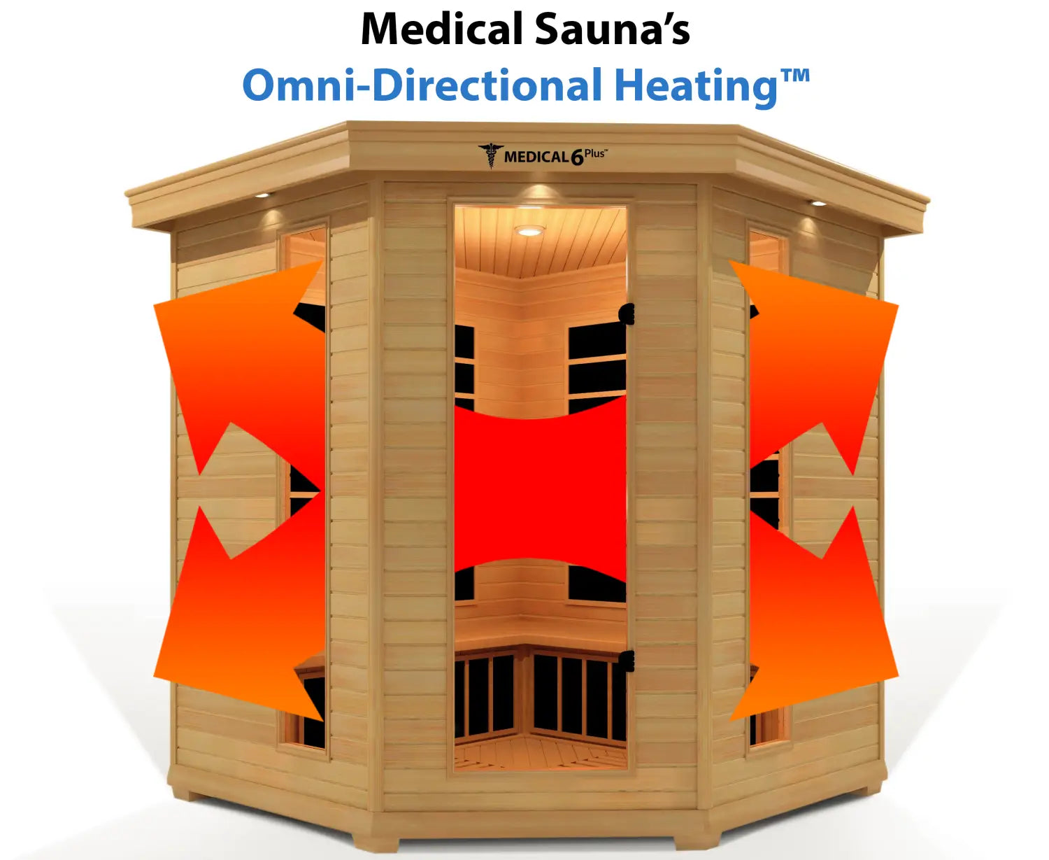 Medical Sauna 6 Plus Version 2.0 Infrared Sauna