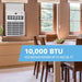 Perfect Aire 10,000 BTU 115V Casement Slider Window Air