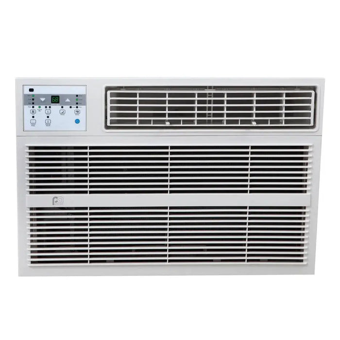 Perfect Aire 3PACH8000 8000 BTU 115V Cool/Heat Window Air Conditioner with 3500 BTU Electric Heat- Front View